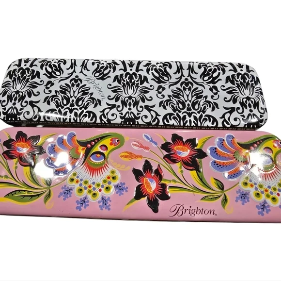 Brighton Long Watch Tins And Ring Tin Trinket‎ Boxes Bundle Lot - Picture 4 of 7